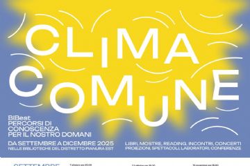 CLIMA COMUNE: la rassegna di BiBest Biblioteche Pianura Est dedicata al Cambiamento Climatico