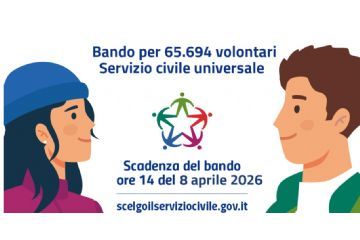 Apertura bando selezione volontari Servizio Civile Universale