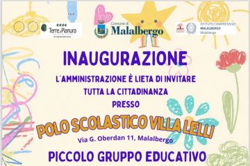 Inaugurazione del nuovo Polo Scolastico di Villa Lelli