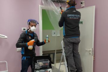 Azienda giovane e dinamica di Altedo, impegnata nel settore della climatizzazione e del riscaldamento, ha donato al Comune la sanificazione con un sistema innovativo dei corpi riscaldanti e raffrescanti di scuole, sedi distaccate del Comune e sede del Consiglio comunale delle ragazze e dei ragazzi.